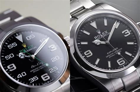 rolex air king 2021 vs 2022